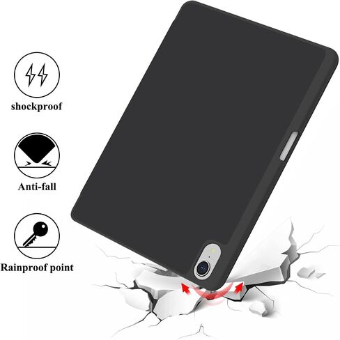 Case for iPad Mini 6 (8.3-inch, 2021), Protective Slim Case with Pencil Holder & Auto Wake/Sleep, Trifold Smart Stand Cover for New Apple iPad Mini 6th Generation - Dark Blue in Saudi Arabia