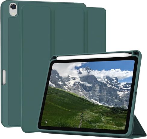 Case for iPad Mini 6 (8.3-inch, 2021), Protective Slim Case with Pencil Holder & Auto Wake/Sleep, Trifold Smart Stand Cover for New Apple iPad Mini 6th Generation - Dark Blue in Saudi Arabia