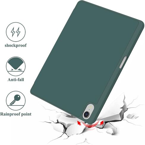 Case for iPad Mini 6 (8.3-inch, 2021), Protective Slim Case with Pencil Holder & Auto Wake/Sleep, Trifold Smart Stand Cover for New Apple iPad Mini 6th Generation - Dark Blue in Saudi Arabia