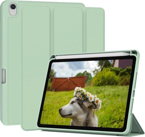 Case for iPad Mini 6 (8.3-inch, 2021), Protective Slim Case with Pencil Holder & Auto Wake/Sleep, Trifold Smart Stand Cover for New Apple iPad Mini 6th Generation - Dark Blue in Kuwait