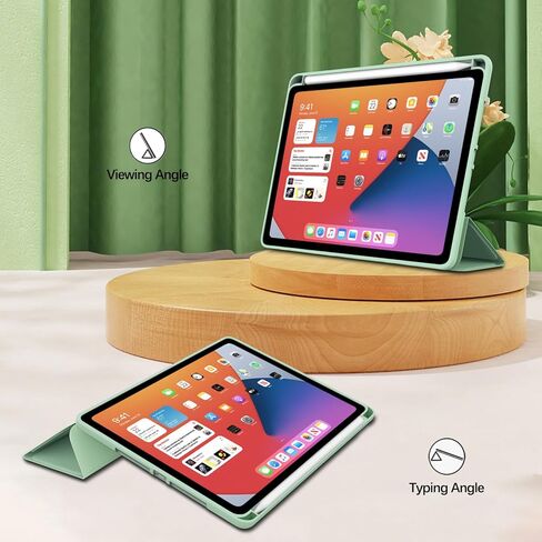 Case for iPad Mini 6 (8.3-inch, 2021), Protective Slim Case with Pencil Holder & Auto Wake/Sleep, Trifold Smart Stand Cover for New Apple iPad Mini 6th Generation - Dark Blue in Kuwait