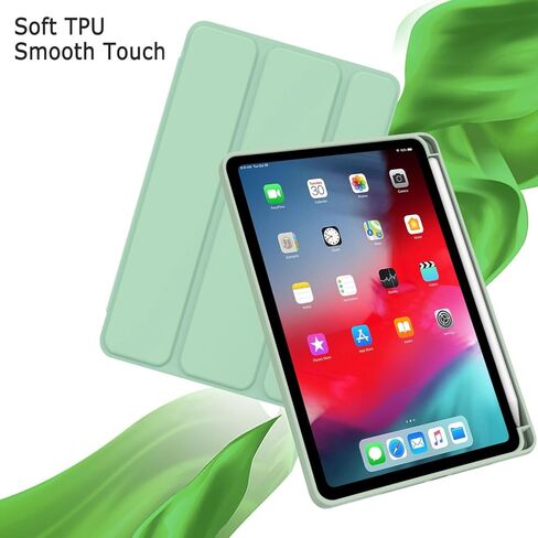 Case for iPad Mini 6 (8.3-inch, 2021), Protective Slim Case with Pencil Holder & Auto Wake/Sleep, Trifold Smart Stand Cover for New Apple iPad Mini 6th Generation - Dark Blue in Kuwait