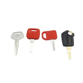 4PCS Heavy Equipment Key AT195302 H800 H800R 5P8500 787 fits for CAT John Deere Komatsu