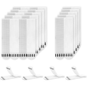 20 Pairs/ 40pcs Picture Hanging Strips, Picture Hanging Straps Heavy Duty No Damage Picture Hangers Large Picture Hanging Strips for Frame Hanging
