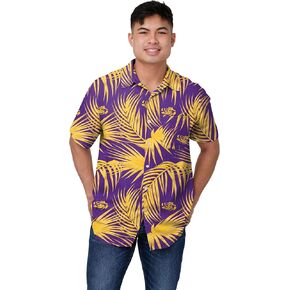 FOCO Men's Hawaiian Button Up Shirt