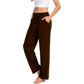 ARRIVE GUIDE Womens Yoga Sweatpants Comfy Lounge Pants with Pockets Wide Leg Loose Workout Joggers Casual Pajama Pants