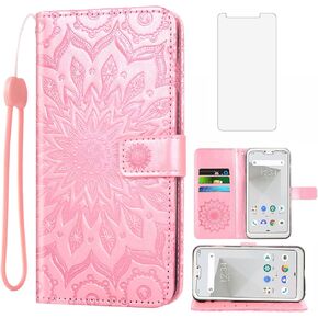 Phone Case for Google Pixel 3a Pixle 3 Lite Wallet Cases with Tempered Glass Screen Protector and Leather Magnetic Flip Cover Card Holder Stand Kickstand Cell Accessories Pixel3a a3 Women Men Blue in Kuwait
