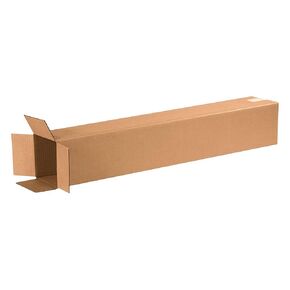 BOX USA 6x6x36 Tall Corrugated Boxes, Tall, 6L x 6W x 36H, Pack of 25 | Shipping, Packaging, Moving, Storage Box for Home or Business, Strong Wholesale Bulk Boxes