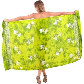 LA LEELA Women's Swimwear Sarong Wrap Cover up Wraps