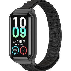 MIJOBS Strap for Amazfit Band 7 Nylon Replacement Strap Watch Wrist Band Smart Bracelet Accessories for Amazfit 7 Fit Band