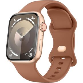 أساور Meliya متوافقة مع سوار ساعة Apple 38 مم 40 مم 41 مم 42 مم 44 مم 45 مم 49 مم، أساور معصم رياضية بديلة من السيليكون السائل الناعم المقاوم للماء لسلسلة iWatch Ultra2 Ultra SE2 9 8 7 6 5 4 3 2 1 SE للنساء والرجال