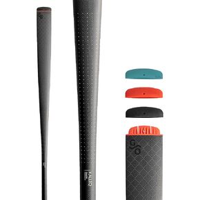 Gearlab Kalleq Kayak Paddle Set, Greenland Kayak Paddle, Color Tips - Carbon Black