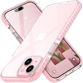 MATEPROX Magnetic Clear Cases for iPhone 15 Case, Compatible with MagSafe,Transparent Shockproof Thin Slim Bumper Phone Cover 6.1" 2023-Clear