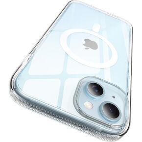 حافظة MATEPROX متوافقة مع iPhone 15، حافظة شفافة رفيعة وشفافة ومضادة للصدمات لهاتف iPhone 15 6.1" 2023-Pink
