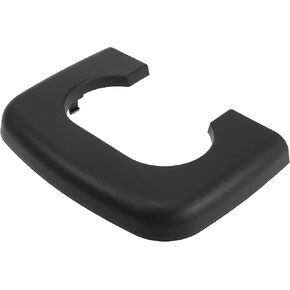 X AUTOHAUX Center Console Cup Holder Pad Fit for Ford F150 1993-2003 Black Bench Seat Center Console Cupholder Armrest Pad