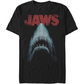 Jaws Men's Poster Basic Solid Tee