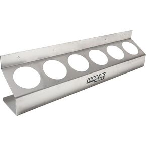 Extreme Max 5001.6162 Wall-Mount Aluminum Aerosol Storage Shelf for Enclosed Trailer Shop Garage Storage - 4-Can Capacity, Black