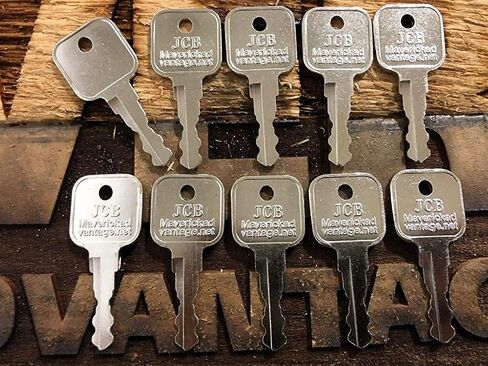 Ignition Keys JCB Bomag Dynapac Terex Vibromax NH Ford Moxy Volvo 701/4550 (5) in Saudi Arabia