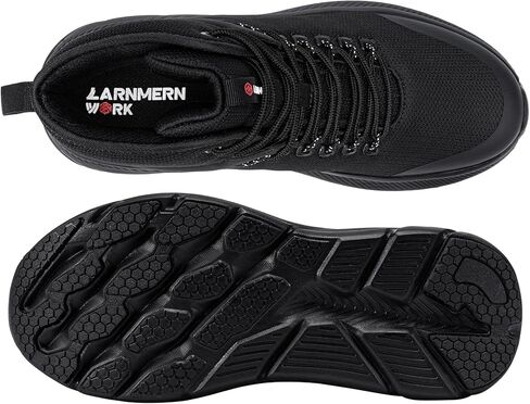 LARNMERN الأحذية العسكرية التكتيكية للرجال أحذية قتالية مقاومة للانزلاق 6 بوصة خفيفة الوزن الشرطة المشي لمسافات طويلة دراجة نارية الأحذية in Kuwait