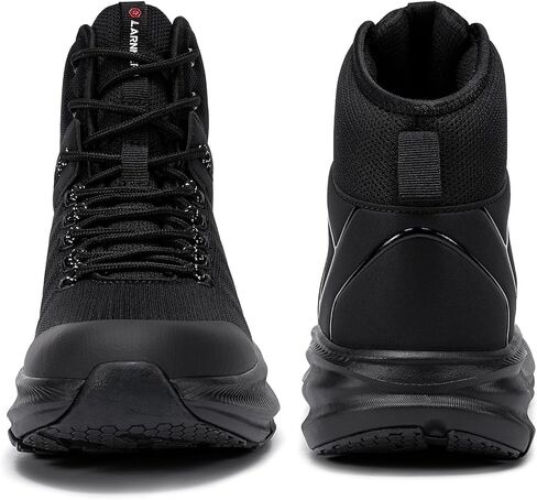 LARNMERN الأحذية العسكرية التكتيكية للرجال أحذية قتالية مقاومة للانزلاق 6 بوصة خفيفة الوزن الشرطة المشي لمسافات طويلة دراجة نارية الأحذية in Kuwait