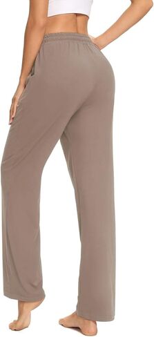 ARRIVE GUIDE Womens Yoga Sweatpants Comfy Lounge Pants with Pockets Wide Leg Loose Workout Joggers Casual Pajama Pants in Saudi Arabia