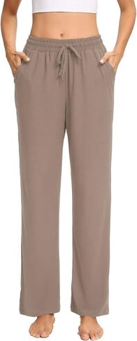 ARRIVE GUIDE Womens Yoga Sweatpants Comfy Lounge Pants with Pockets Wide Leg Loose Workout Joggers Casual Pajama Pants in Saudi Arabia