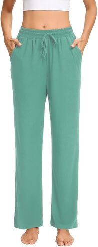 ARRIVE GUIDE Womens Yoga Sweatpants Comfy Lounge Pants with Pockets Wide Leg Loose Workout Joggers Casual Pajama Pants in Saudi Arabia