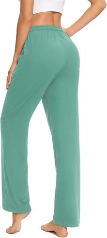 ARRIVE GUIDE Womens Yoga Sweatpants Comfy Lounge Pants with Pockets Wide Leg Loose Workout Joggers Casual Pajama Pants in Saudi Arabia