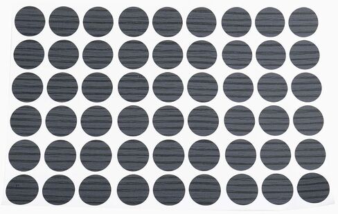 uxcell Furniture Desk Table Self-Adhesive Screw Hole Covers Stickers 54 in 1 Beige in Kuwait