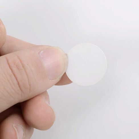 uxcell Furniture Desk Table Self-Adhesive Screw Hole Covers Stickers 54 in 1 Beige in Kuwait