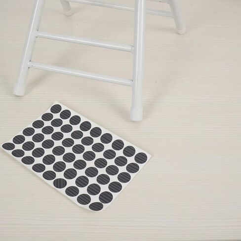 uxcell Furniture Desk Table Self-Adhesive Screw Hole Covers Stickers 54 in 1 Beige in Kuwait