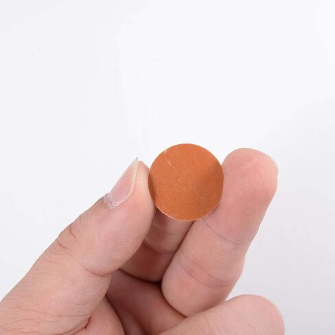 uxcell Furniture Desk Table Self-Adhesive Screw Hole Covers Stickers 54 in 1 Beige in Kuwait