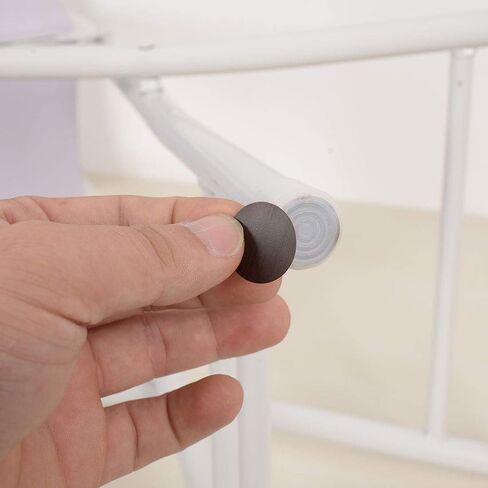 uxcell Furniture Desk Table Self-Adhesive Screw Hole Covers Stickers 54 in 1 Beige in Kuwait