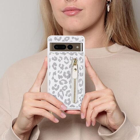 Jaorty Fit for Google Pixel 7 Pro حافظة هاتف مع حامل بطاقة 6.7 بوصة 5G 2022، حافظة Pixel 7 Pro للنساء والرجال مع حزام، وحافظات طويلة حول الجسم مع فتحات لبطاقة الائتمان مع حافظة حامل، أسود in Kuwait