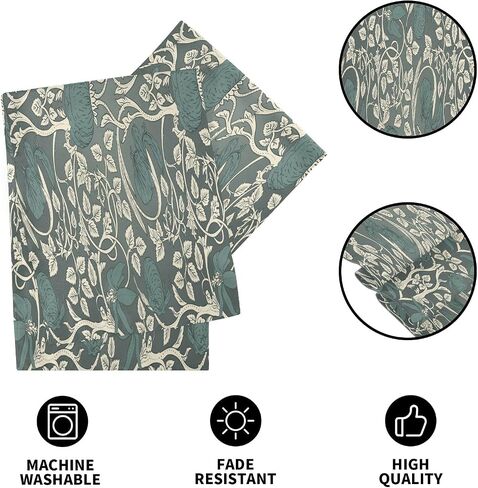 ALAZA Double-Sided Japanese Sakura Tree Cherry Blossom Table Runner 14x108 Inches Long,Table Cloth Runner for Wedding Birthday Party Kitchen Dining Home Everyday Decor in Saudi Arabia