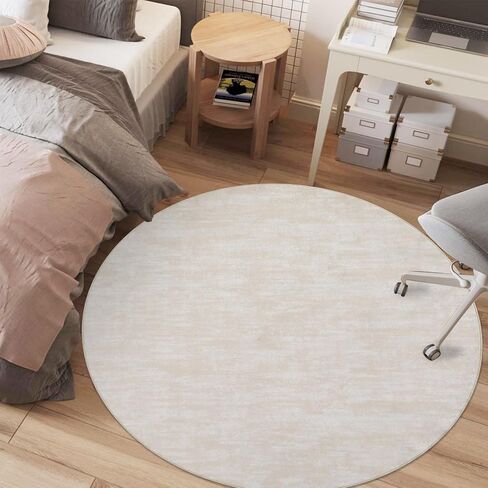 GAOMON Small Contemporary Area Rug Modern Solid Indoor Throw Carpe Machine Washable Non-Slip Low-Pile Area Rug for Living Room Bedroom Laundry, 2' x 3' Taupe in Saudi Arabia