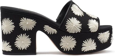 صندل نسائي بكعب عالٍ من Kate Spade New York Ibiza Pom in Saudi Arabia