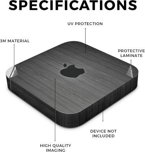 Carbon Fiber Skin Compatible with Apple Mac Mini M2 (2023) - Battle Ball - Premium 3M Vinyl Protective Wrap Decal Cover - Easy to Apply | Crafted in The USA by MightySkins in Saudi Arabia