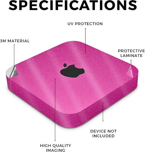 Carbon Fiber Skin Compatible with Apple Mac Mini M2 (2023) - Battle Ball - Premium 3M Vinyl Protective Wrap Decal Cover - Easy to Apply | Crafted in The USA by MightySkins in Saudi Arabia