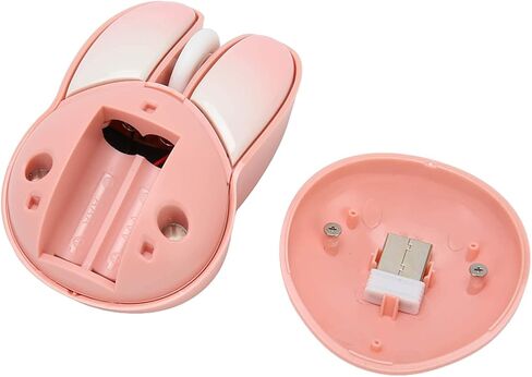 2.4GHz Mouse, Cute Silent USB Mouse Portable Mobile Optical Mice Cartoon Computer Mouse, 1200DPI Cordless Gaming Mice for Laptop Desktop PC, 33ft Effective Range(Rabbit) (Blue) in Saudi Arabia