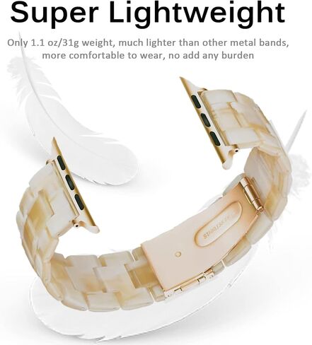 Miimall Compatible with Apple Watch Resin Band 38mm 40mm 41mm 42mm 44mm 45mm Color Series for Apple Watch SE/SE2 Series 9 Series8 Series 7 Series 6 Series 5 Series 4 Series 3 Series 2 Series 1 in Saudi Arabia