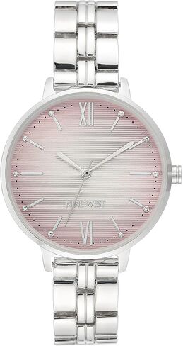 Nine West Women's Crystal Accented Bracelet Watch in Saudi Arabia