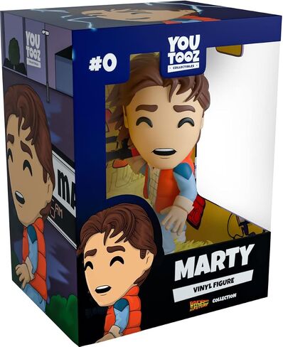 Youtooz Marty 4.5" Vinyl Figure, Official Licensed Marty McFly Collectible from Back to The Future by Youtooz Back to The Future Collection in Saudi Arabia