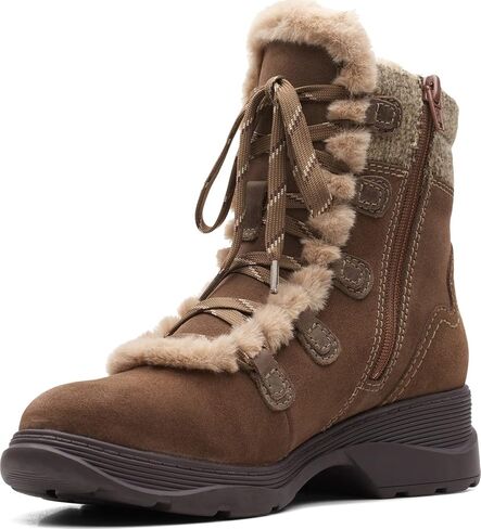 Clarks Women's Aveleigh Zip Warmlined Waterproof Fashion Boot in Kuwait