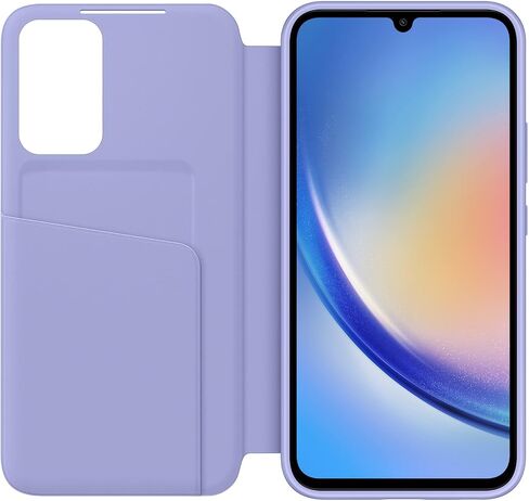 Samsung Official Smart View Wallet Case for A34 Black in Saudi Arabia