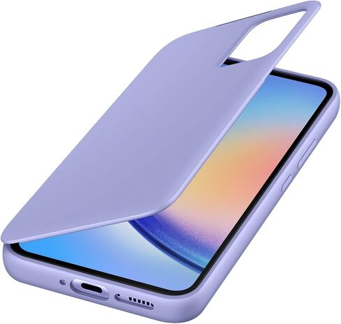 Samsung Official Smart View Wallet Case for A34 Black in Saudi Arabia