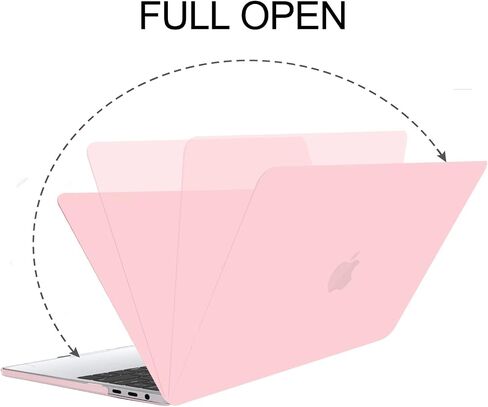 B BELK Compatible with MacBook Air 13 inch Case M1, MacBook Air Case 2021 2020 2019 2018 A2337 A2179 A1932 Touch ID, Plastic Laptop Hard Shell + 2 Keyboard Covers + Screen Protector, Lavender Purple in Saudi Arabia