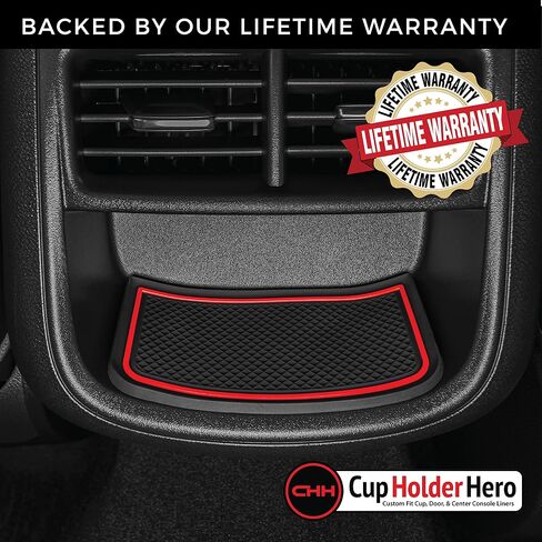CupHolderHero fits Chevy Impala Accessories 2014-2020 Premium Custom Interior Non-Slip Anti Dust Cup Holder Inserts, Center Console Liner Mats, Door Pocket Liners 29pc Set (Blue Trim) in Kuwait
