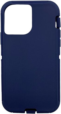غطاء خارجي مطاطي بديل متوافق مع حافظة سلسلة Otterbox Defender iPhone 12، iPhone 12Pro (أسود) in Kuwait