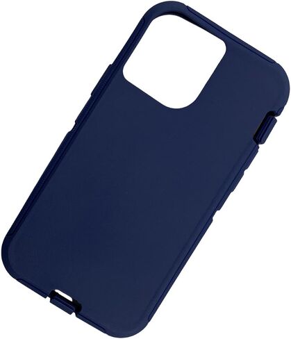 غطاء خارجي مطاطي بديل متوافق مع حافظة سلسلة Otterbox Defender iPhone 12، iPhone 12Pro (أسود) in Kuwait